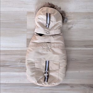 🎉🎉 HOST PICK 🎉🎉 Khaki Dog Puffer Coat Parka with Removable Hood